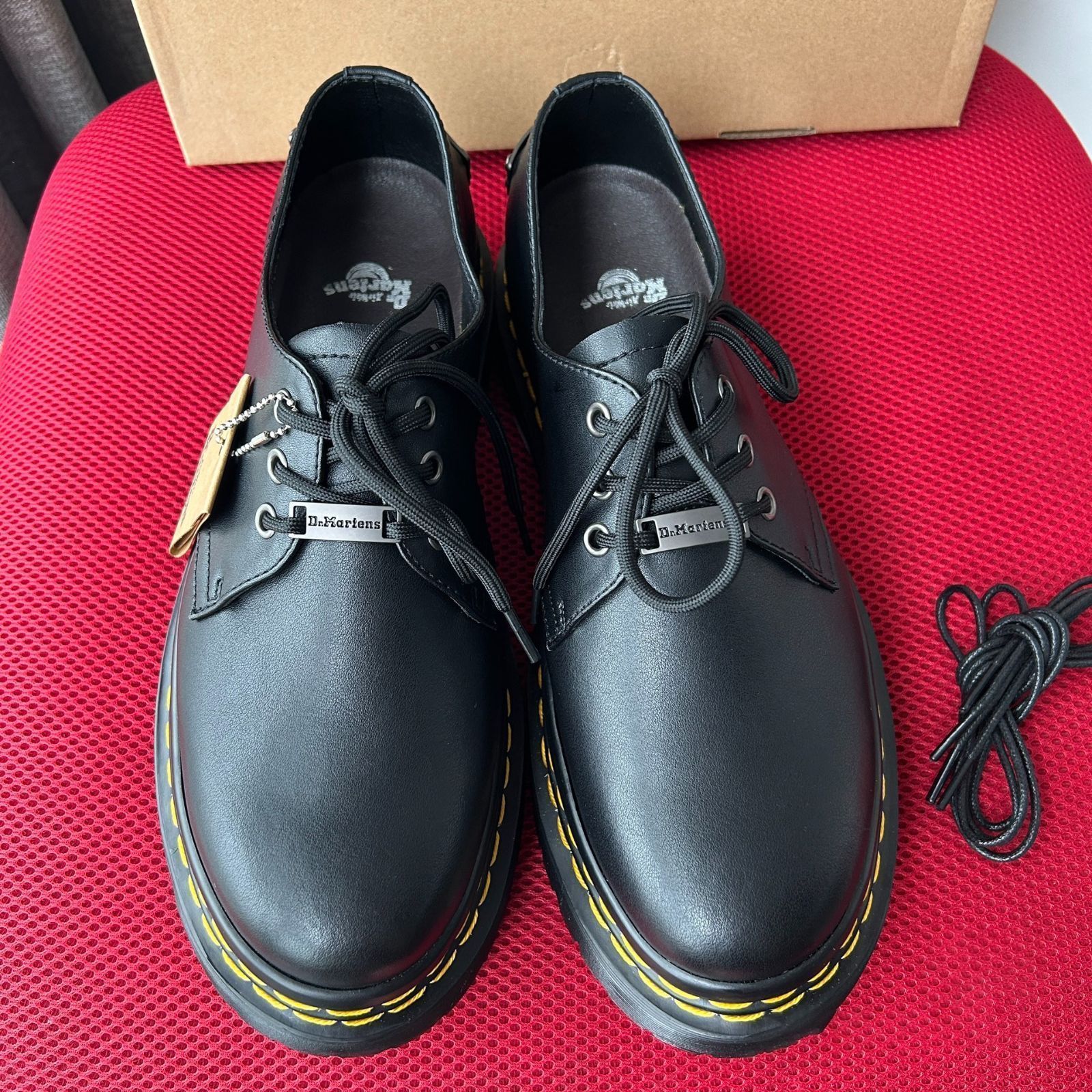 Dr.Martens 3ホールシューズ厚底箱付き