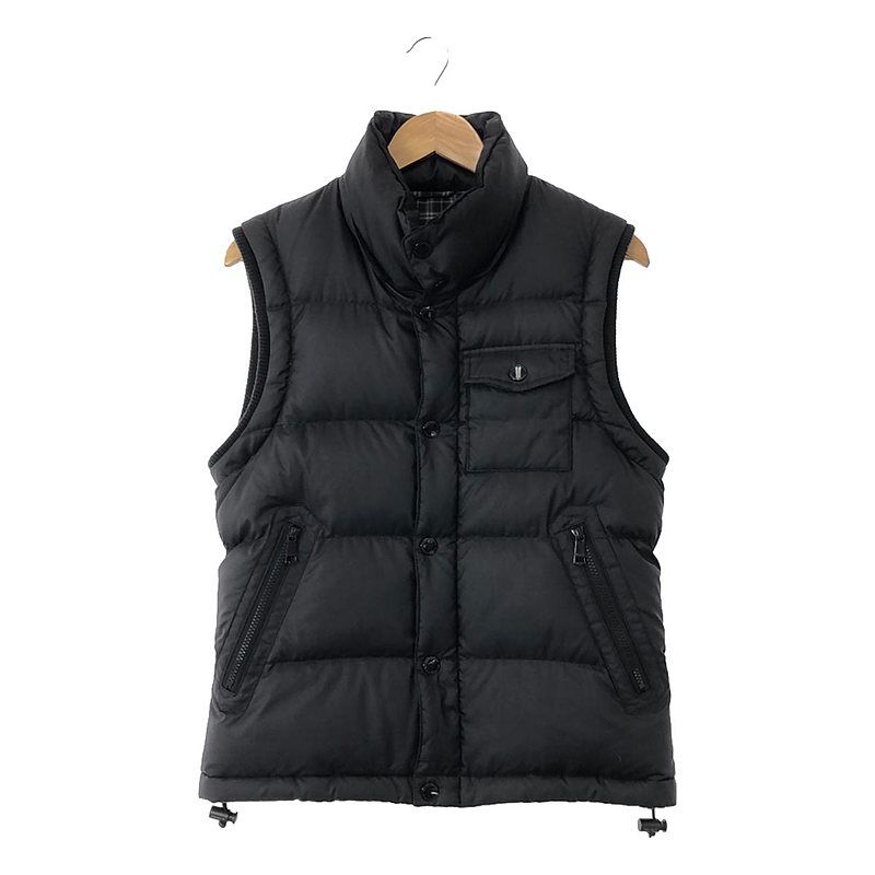 激レア！新品同様！バーバリーブラックレーベルラビットファー付ダウンベスト M BURBERRY BLACK LABEL / バーバリーブラックレーベル | ラビットファー