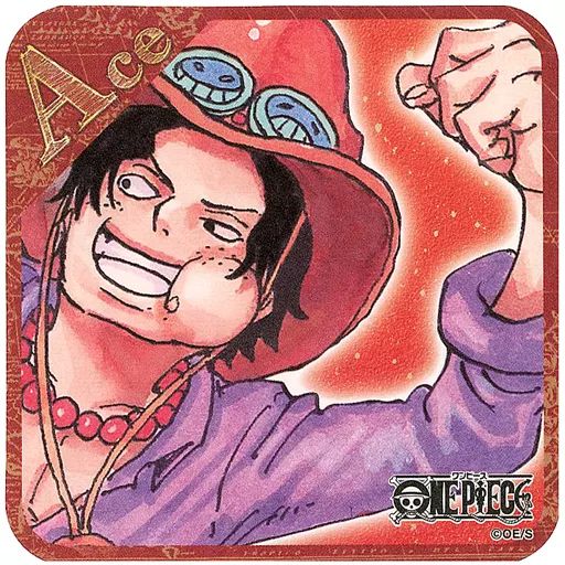 マグカップ 湯のみ ポートガス D エース ワンピース アートコースター BOX 特典 ジャンプフェスタ2016グッズ