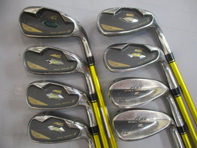 AXEL アクセル DUAL IMPACT Z アイアン セット レディース L