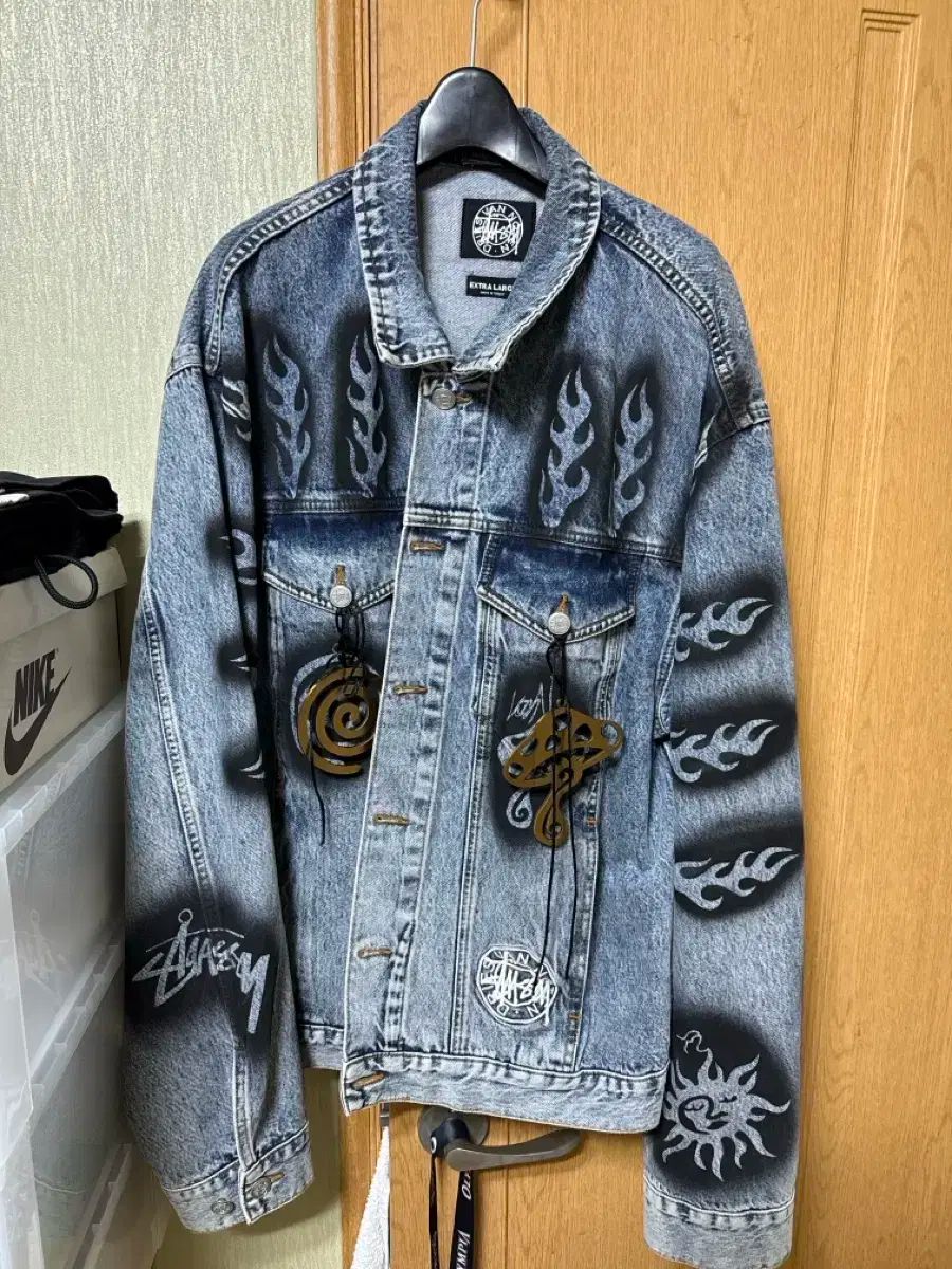 Stussy x Dries Van Noten Hand Stencil
