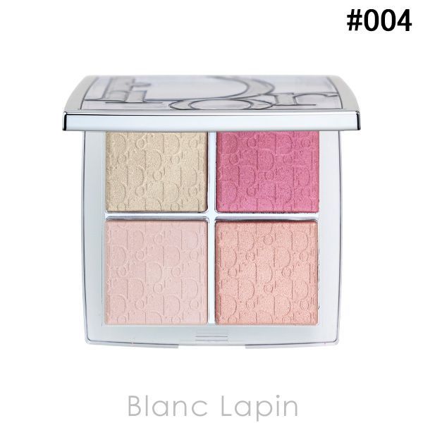 クリスチャンディオール Dior バックステージグロウマキシマイザーパレット #004 ローズ ゴールド グロウ 10g フェイスカラー [770583]〔メール便発送〕