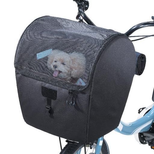 川住製作所 KawasumiSeisakusyo ペットインバスケットカバー前カゴチャコールグレー幅425x奥行355x高さ450mm259-02003 KPET-100CG