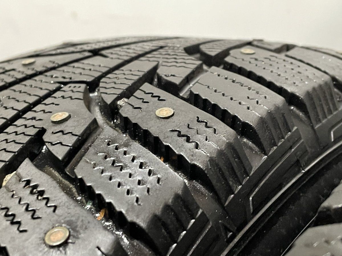 HANKOOK winter I Pike RS P215/70R15 97T 15インチ スパイクタイヤ 2本 バリ溝 カップピン ハイエース等　(KTD012)