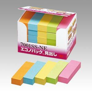 まとめ ふせん スリーエム ポスト イット Ｒ 製品 エコノパック ＴＭ 製品シリーズ 7001SS-NE 4548623087269 ●エコノパック 1個 ×10セット