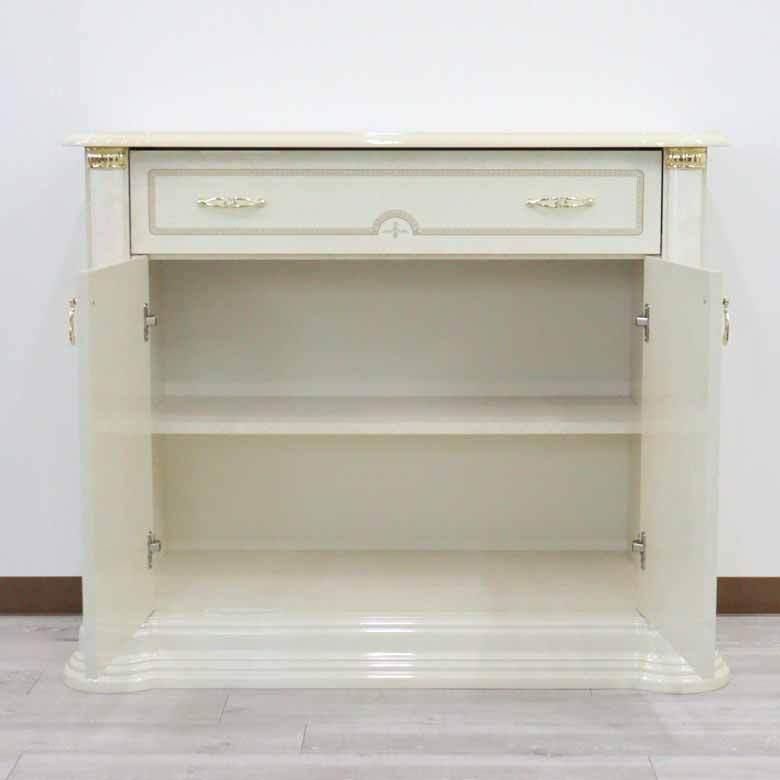 サルタレッリ フローレンス 2ドアキャビネット カップボード 食器棚