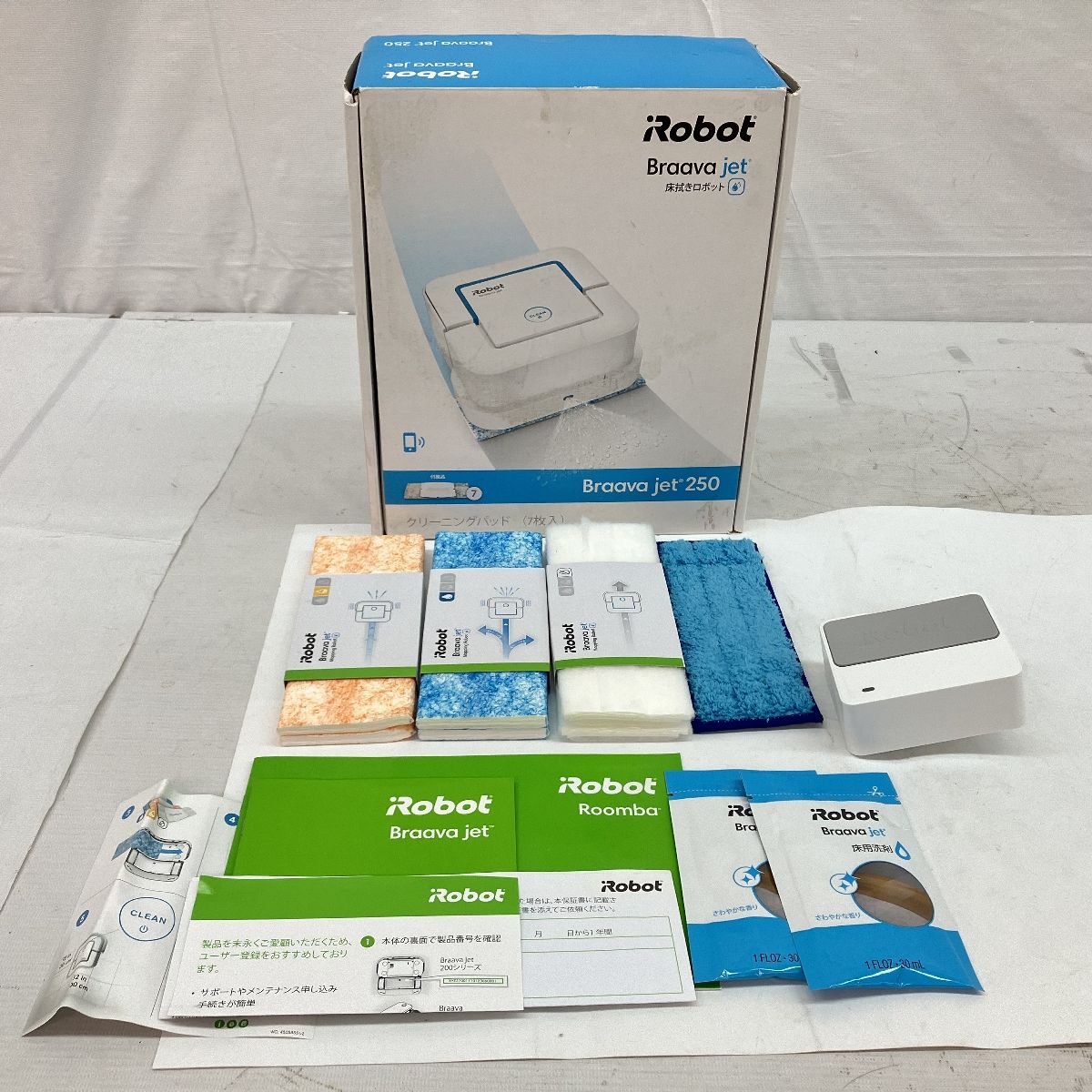 iRobot Braava jet 250 床拭きロボット 掃除 家電 アイロボット 中古 