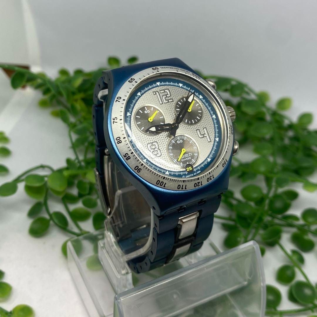 スウォッチ SWATCH IRONY ALUMINIUM AG2004 クロノグラフ アナログ 
