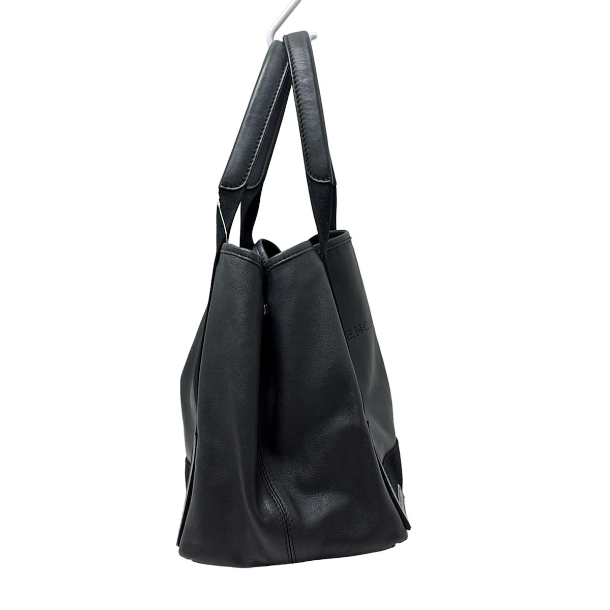 ✨美品 バレンシアガ ネイビー カバス ブラック トートバッグ 極美品】バレンシアガ ネイビーカバス トートバッグ レザー S