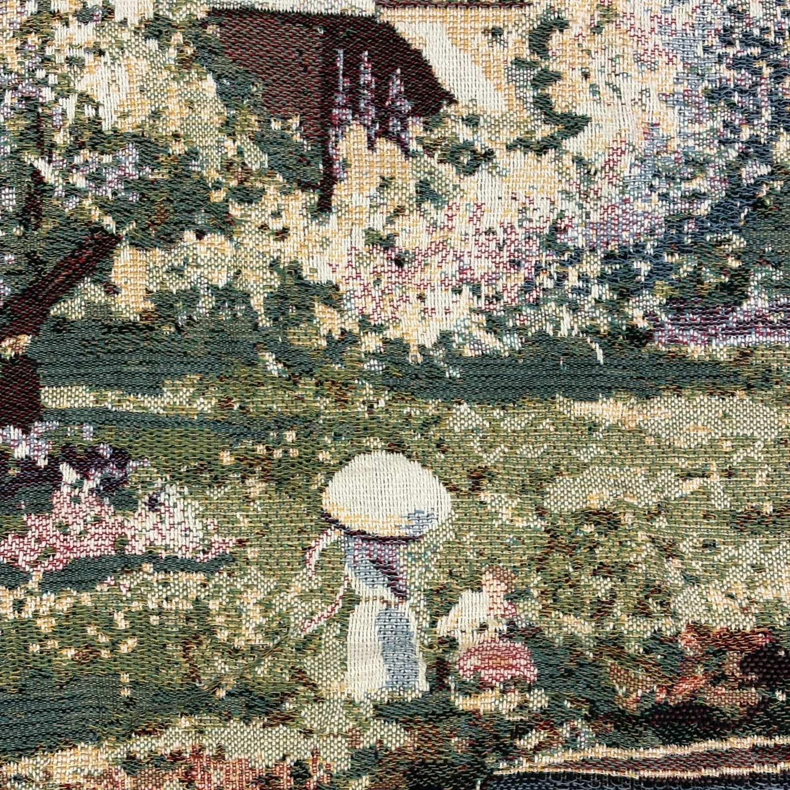 vintageラグ カーペット USA製 庭園 絵画 風景 1555 vintageラグ カーペット USA製 庭園 絵画 風景 1555 - メルカリ