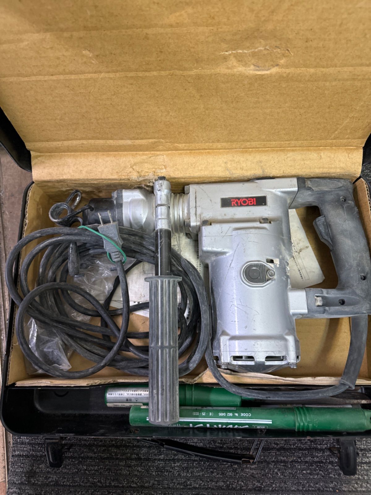 ☆DIY工具祭 ☆ リョービ ハンマードリル ED-382NA 中古  リョービ RYOBI ED-382NA ハンマドリル ハンマードリル中古品 電動工具