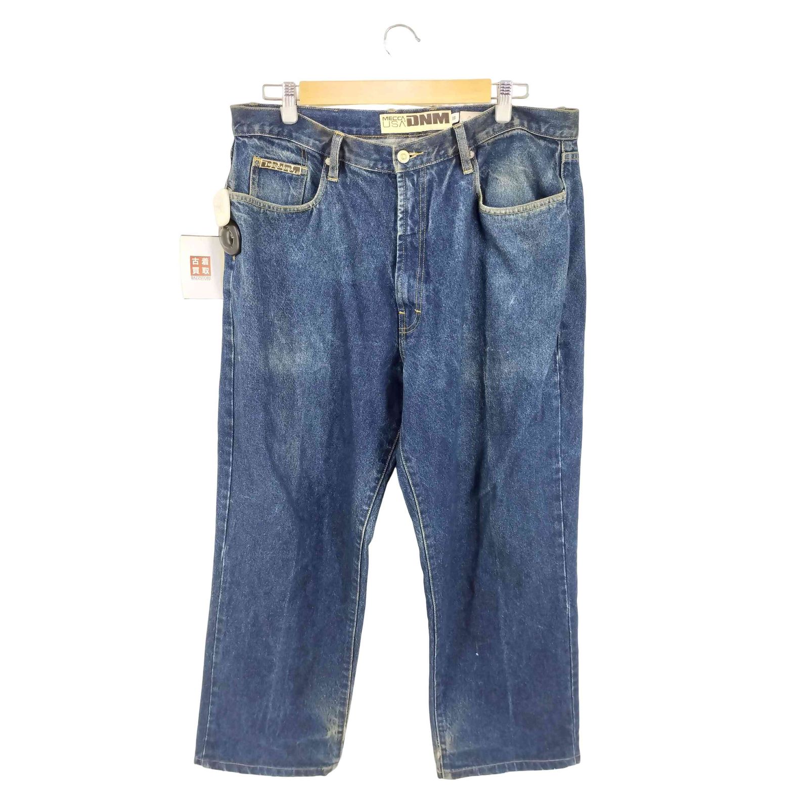 メッカ mecca 90S USA製 ワイドデニムパンツ メンズ FR：38-40