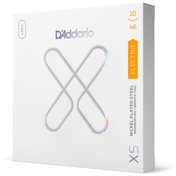 【お買い得３セットパック】D'Addario ダダリオ エレキギター弦 XSE 1046-3P 超ハイクオリティサウンド コーティング弦 長寿命 ３セット