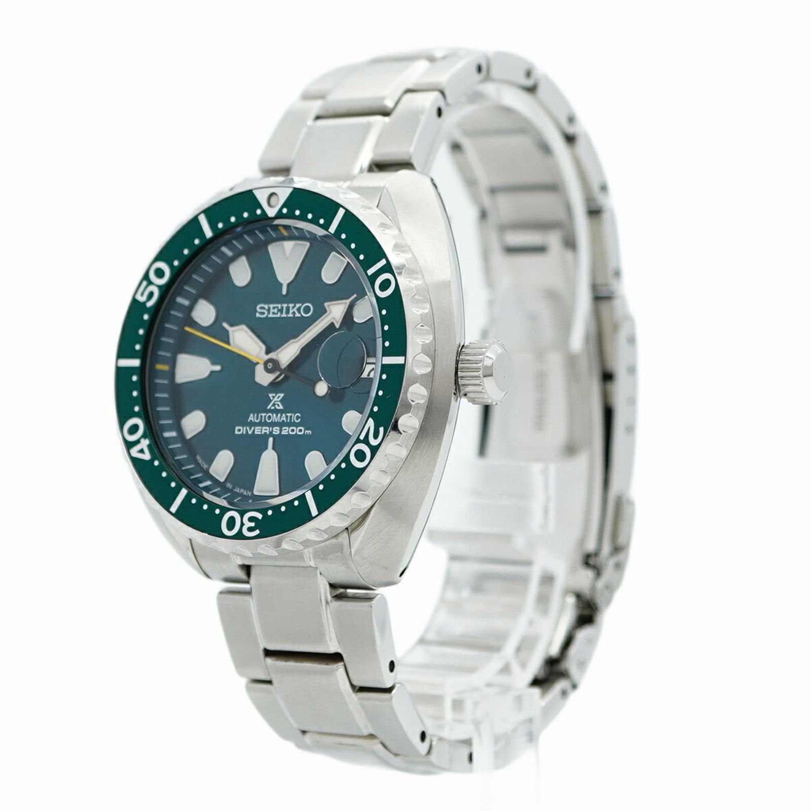 グリーン文字盤腕時計