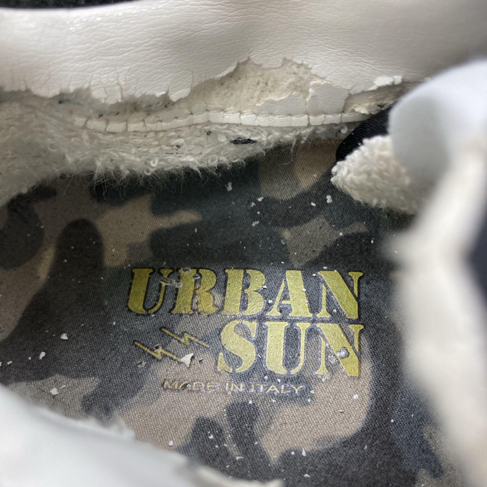 URBAN SUN アーバンサン スニーカー ブラック メンズ 42 E-9-2