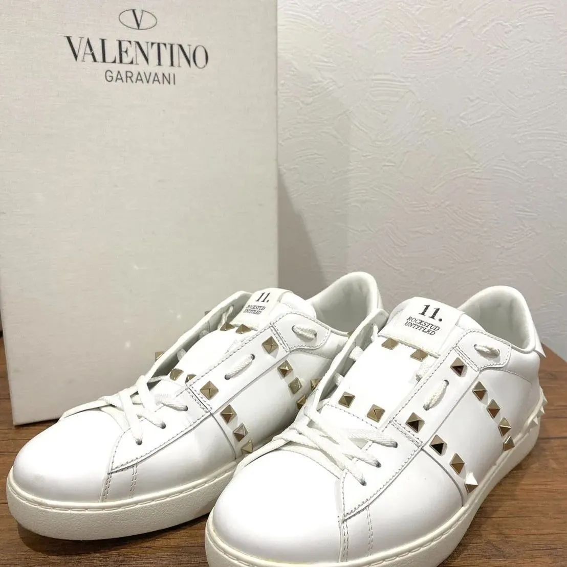 Valentino ヴァレンティノ ロックスタッズスニーカー 42-