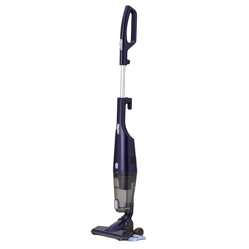 ツインバード 掃除機 サイクロン コードレス ワイパー スティッククリーナー フキトリッシュfree 充電式 ハンディ 布団掃除機 3WAY ブルー TC-5175BL 0