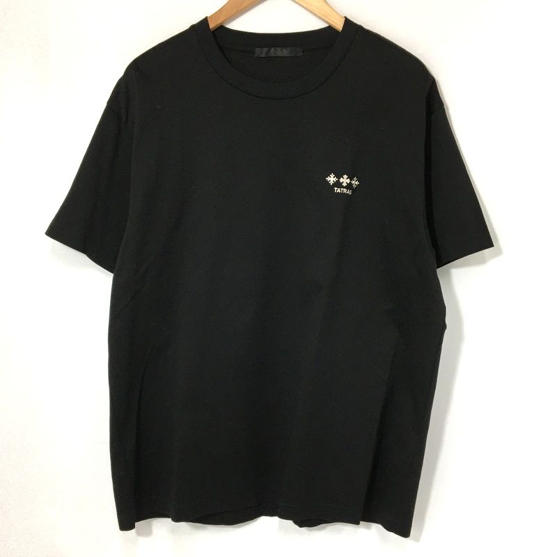 希少TATRAS ブラック Tシャツ 半袖 TATRAS 「TATRAS」 半袖Tシャツ 3 ブラック メンズ : ZOZOTOWN