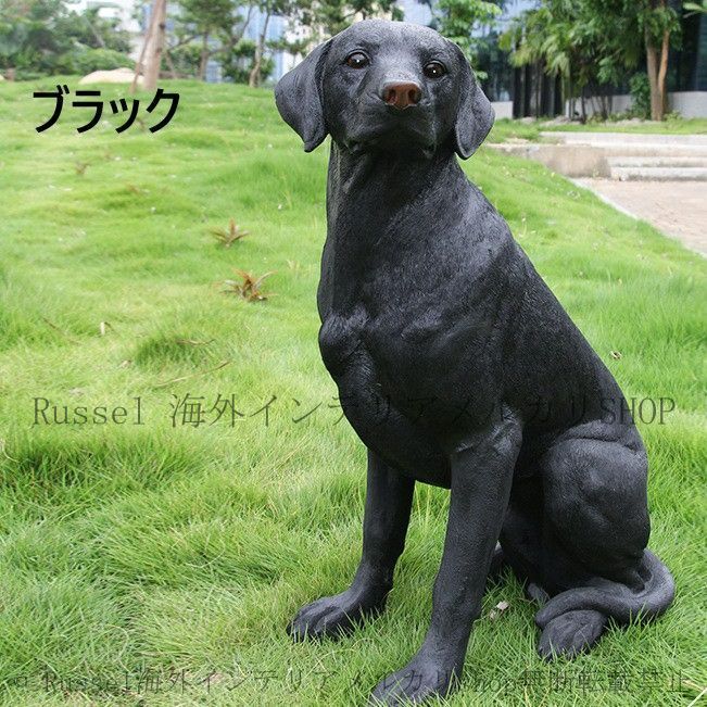 【美品】バカラ　犬 　ドック　 ラブラドール 　 動物　 オブジェ　大型 置物 美品】バカラ犬 ドック ラブラドール 動物 オブジェ大型 置物