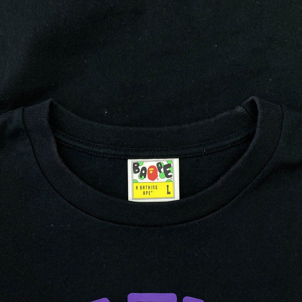 [大人気]　アベイシングエイプ　ポロシャツ　プリント◎　カレッジロゴ　存在感◎ 楽天市場】A BATHING APE アベイシングエイプ BAPE(ベイプ
