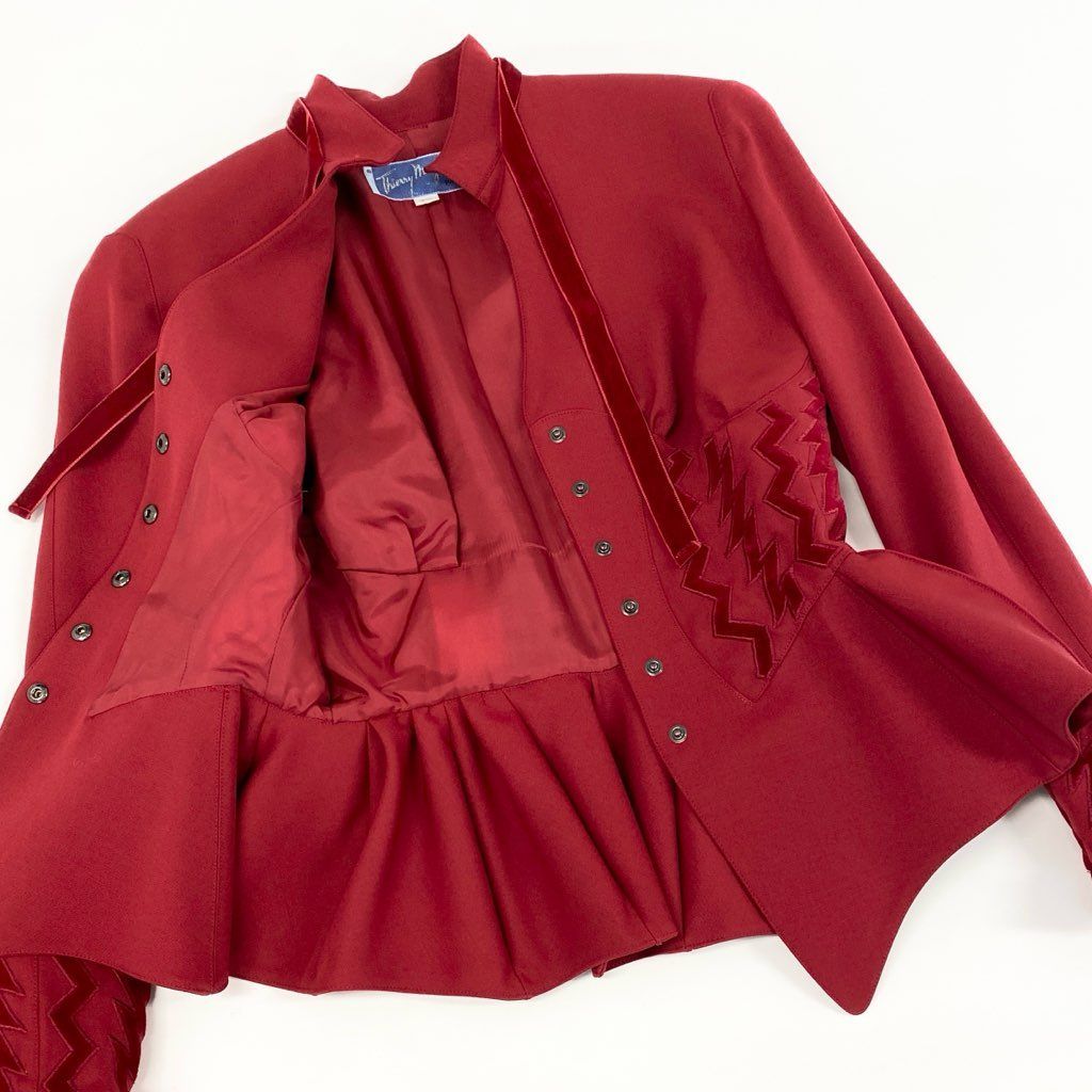 63d8-3 Thierry mugler ティエリー ミューグレー ジャケット 63d8-3 Thierry mugler ティエリー ミューグレー ジャケット