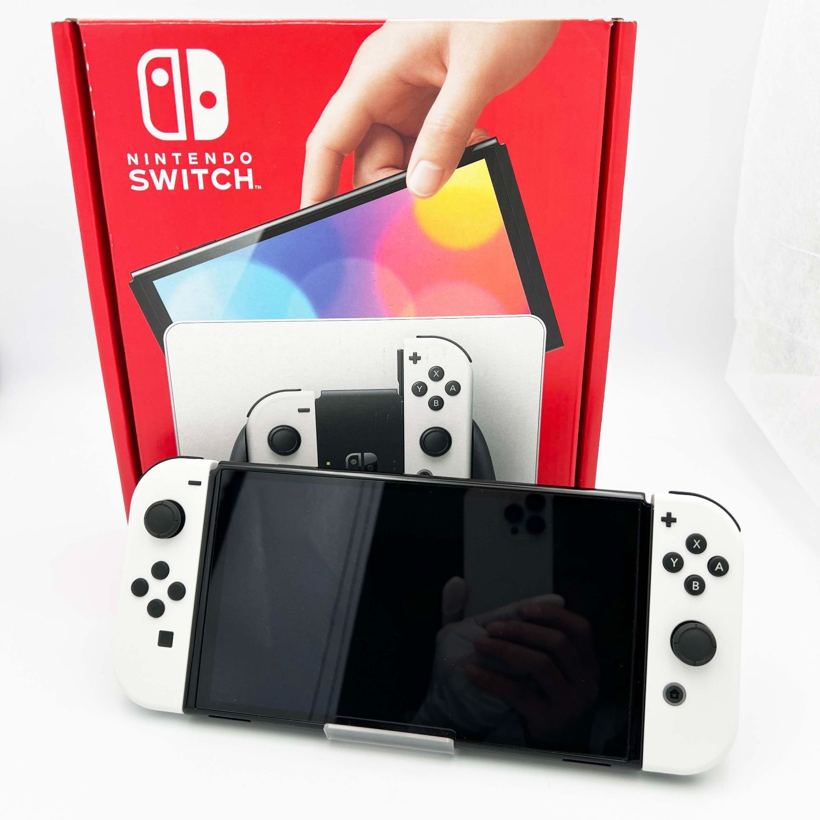 中古】Nintendo Switch 本体 (有機ELモデル) Joy-Con(L)/(R