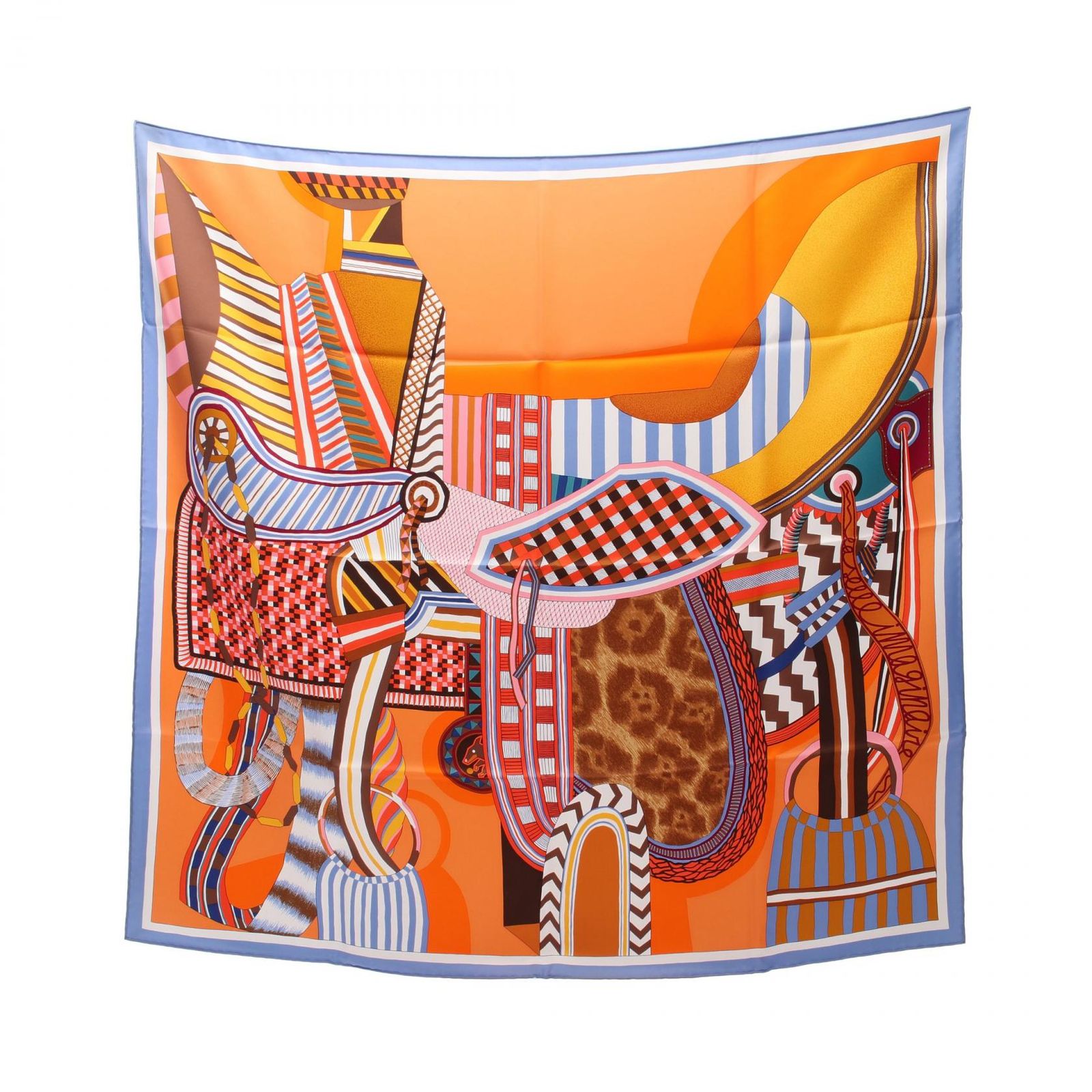HERMES エルメス カレ90 La Selle Imaginaire スカーフ - メルカリ
