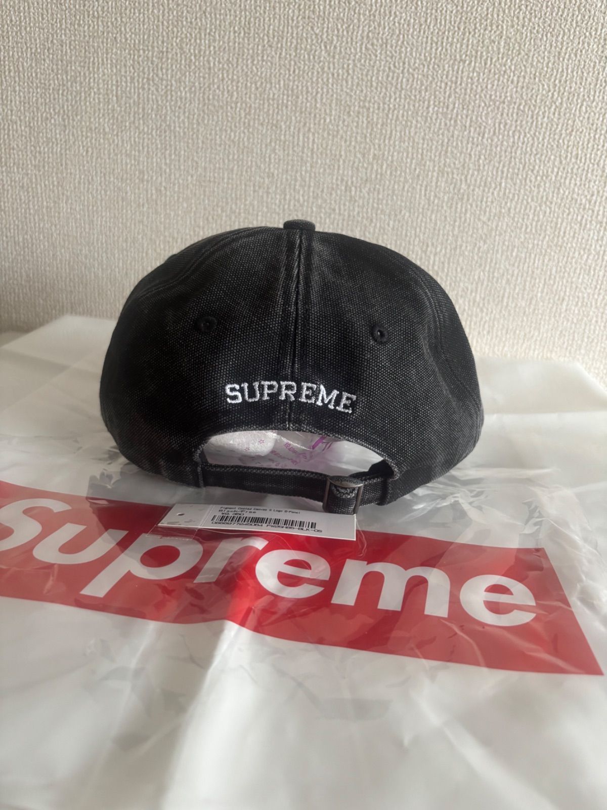 25FW supreme Pigment Coated S Logo 6-Panel - メルカリ