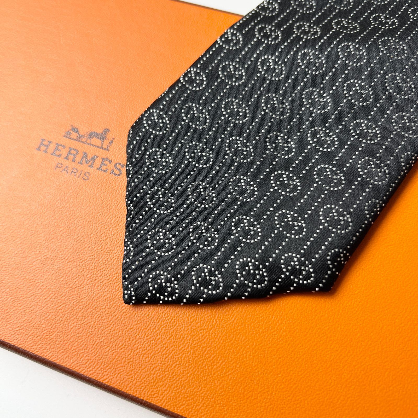 【美品】HERMESネクタイ tifana_1-240001100723