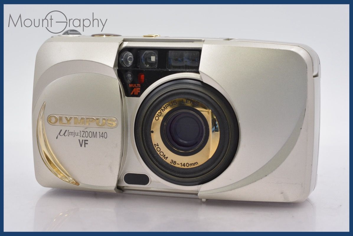 上 オリンパス Olympus μ mju ZOOM 140 VF 38-140mm 完動 同梱可 mj5522