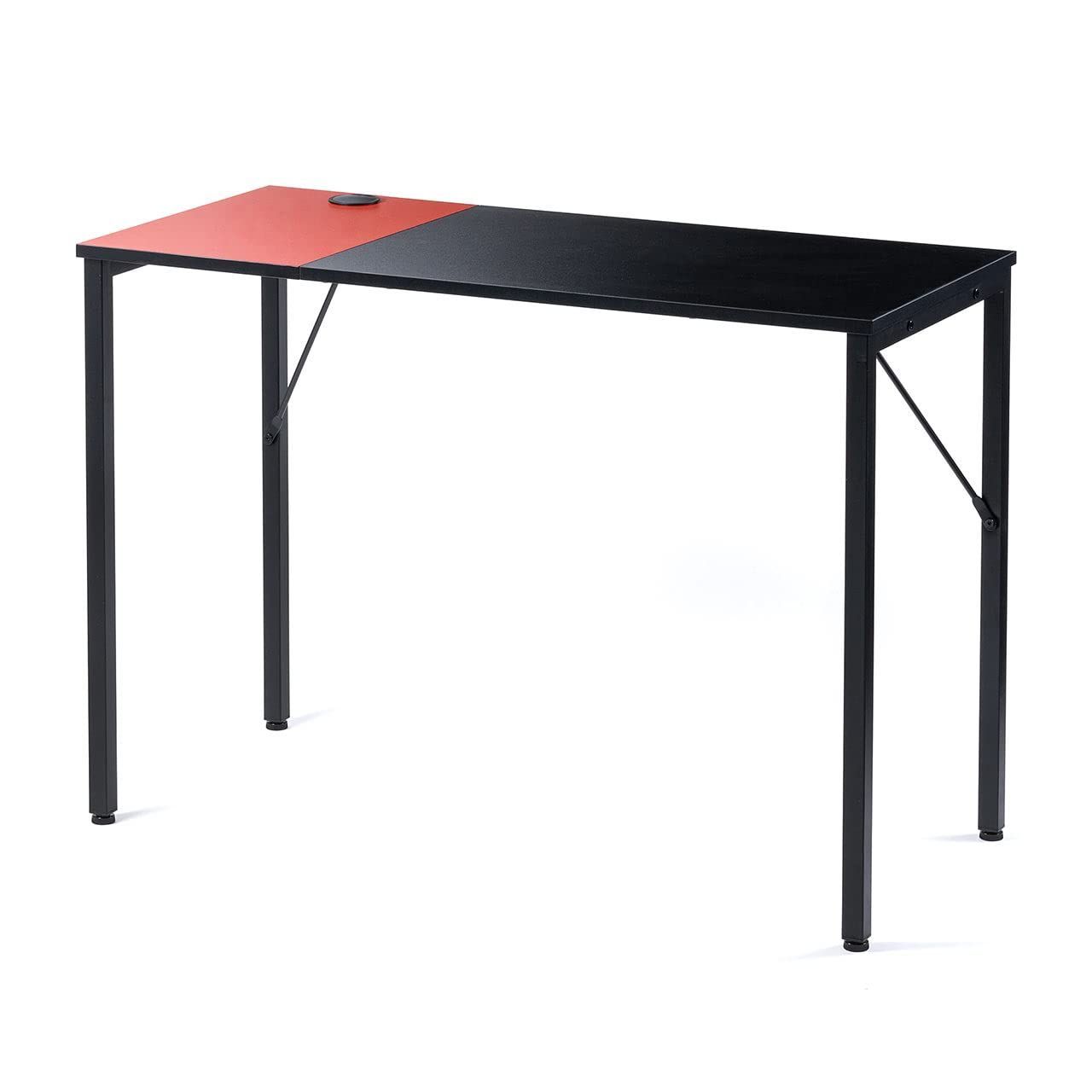 サンワダイレクト 120×60 ダークブラウン デスク 100-DESKF004 特価