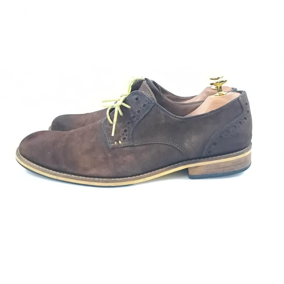 レア|革靴 alfredoBANNISTER スエード メンズ ドレスシューズ SHOO IN SHOE】スエード ダービーシューズ 一部店舗＋WEB限定