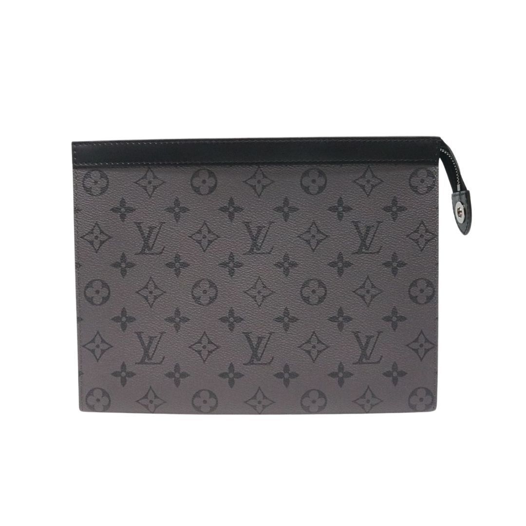 LOUIS VUITTON ルイ ヴィトン ポシェット ヴォワヤージュ M69535 モノグラム エクリプス グレー シルバー金具 AK-4685