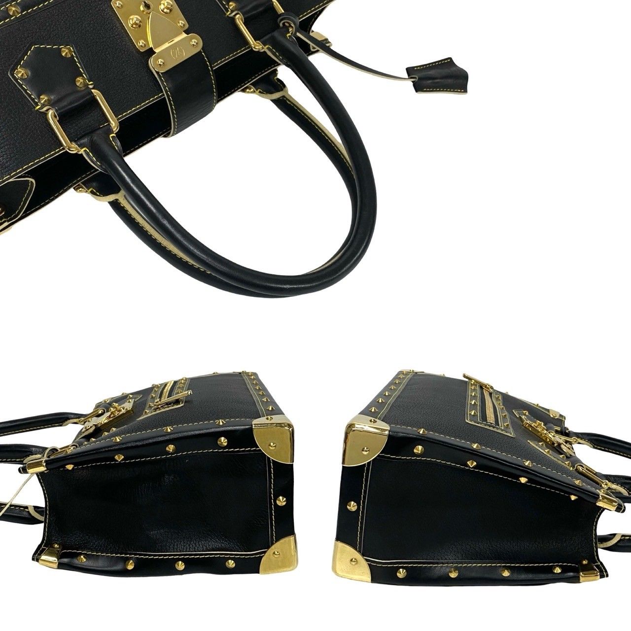 極 美品 LOUIS VUITTON ルイヴィトン スハリ ファビュロー ロゴ 金具  