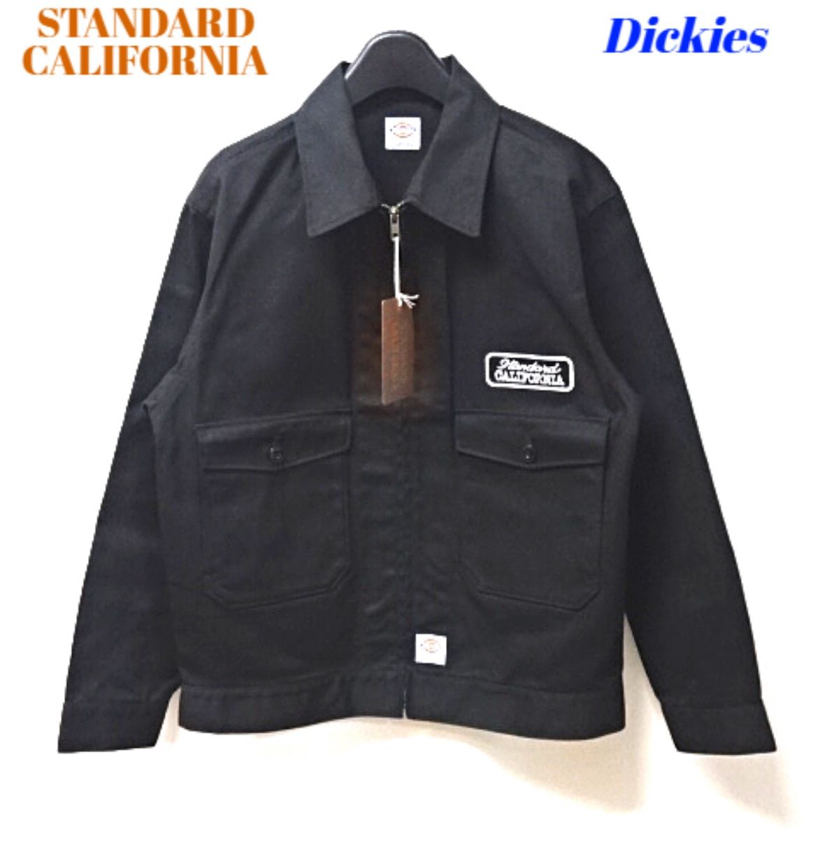 M 新品【STANDARD CALIFORNIA DICKIES/SD WORK JACKET BLACK