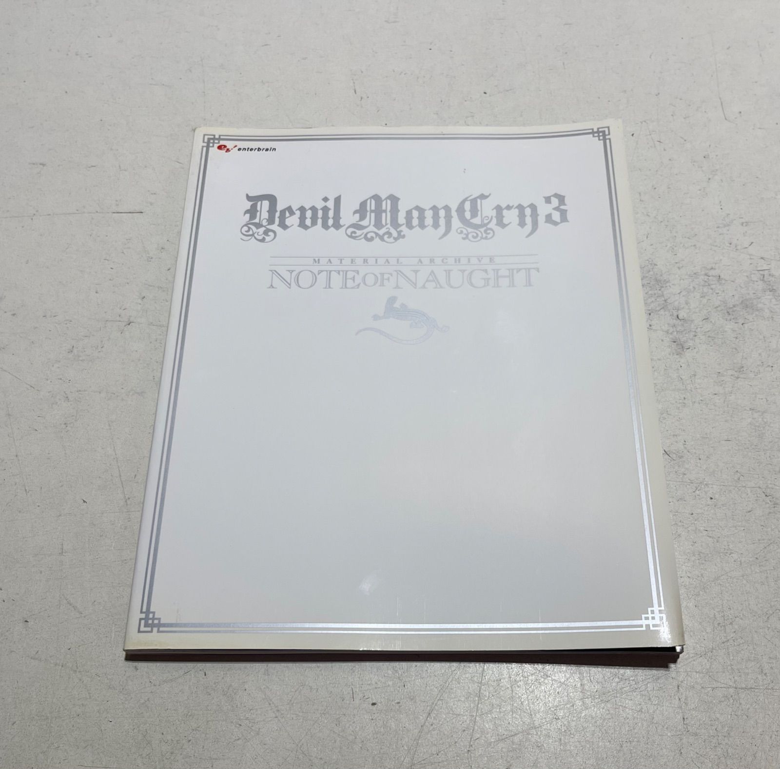 デビルメイクライ3 設定資料集 note of naught デビルメイクライ3 設定資料集 NOTE OF NAUGHT - メルカリ