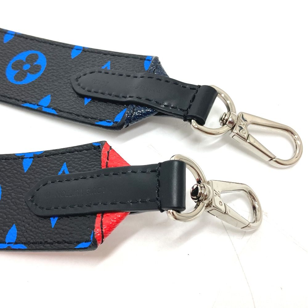 LOUIS VUITTON ショルダーストラップ モノグラム ルイヴィトン J02314 モノグラム ショルダーストラップ ブラック