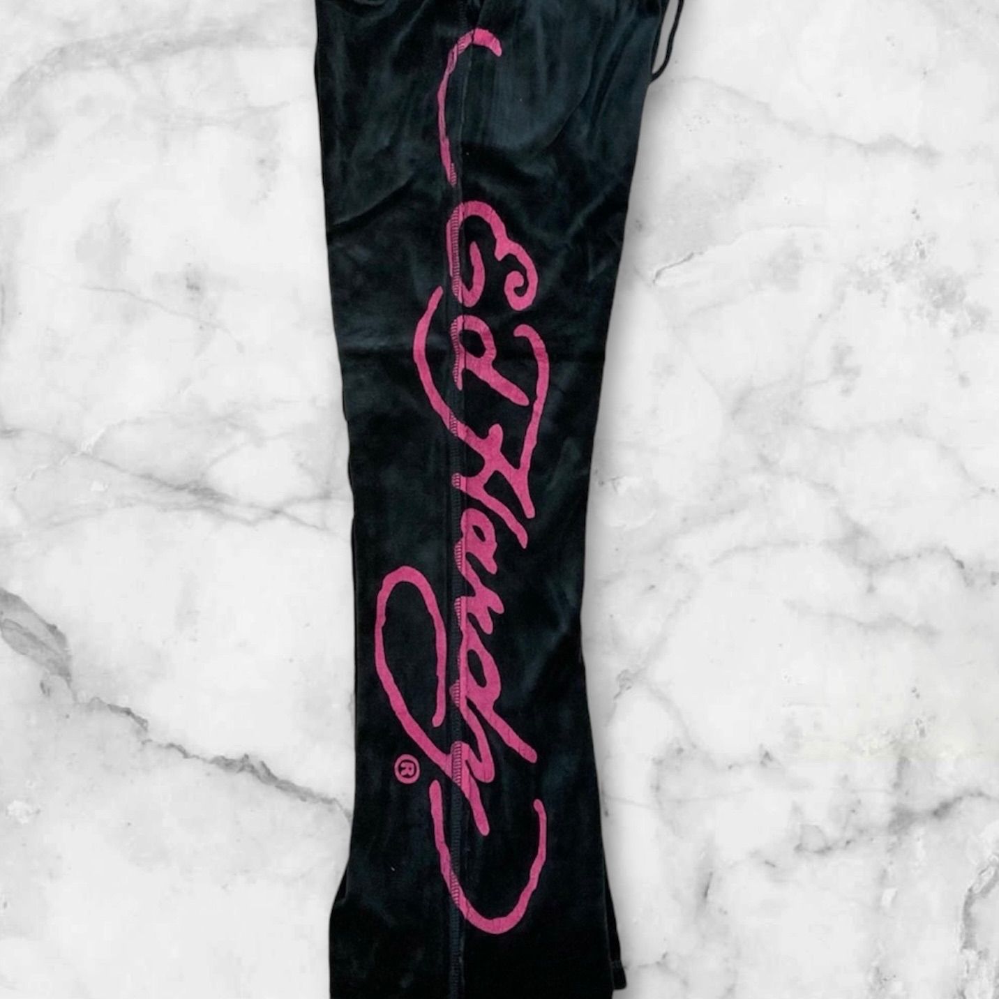 新品未使用》ED HARDY エドハーディ ベロア パーカー セットアップ
