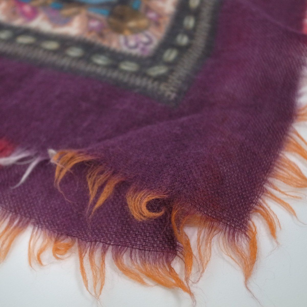 ETRO エトロ 100% カシミヤ ストール ショール スカーフ - メルカリ