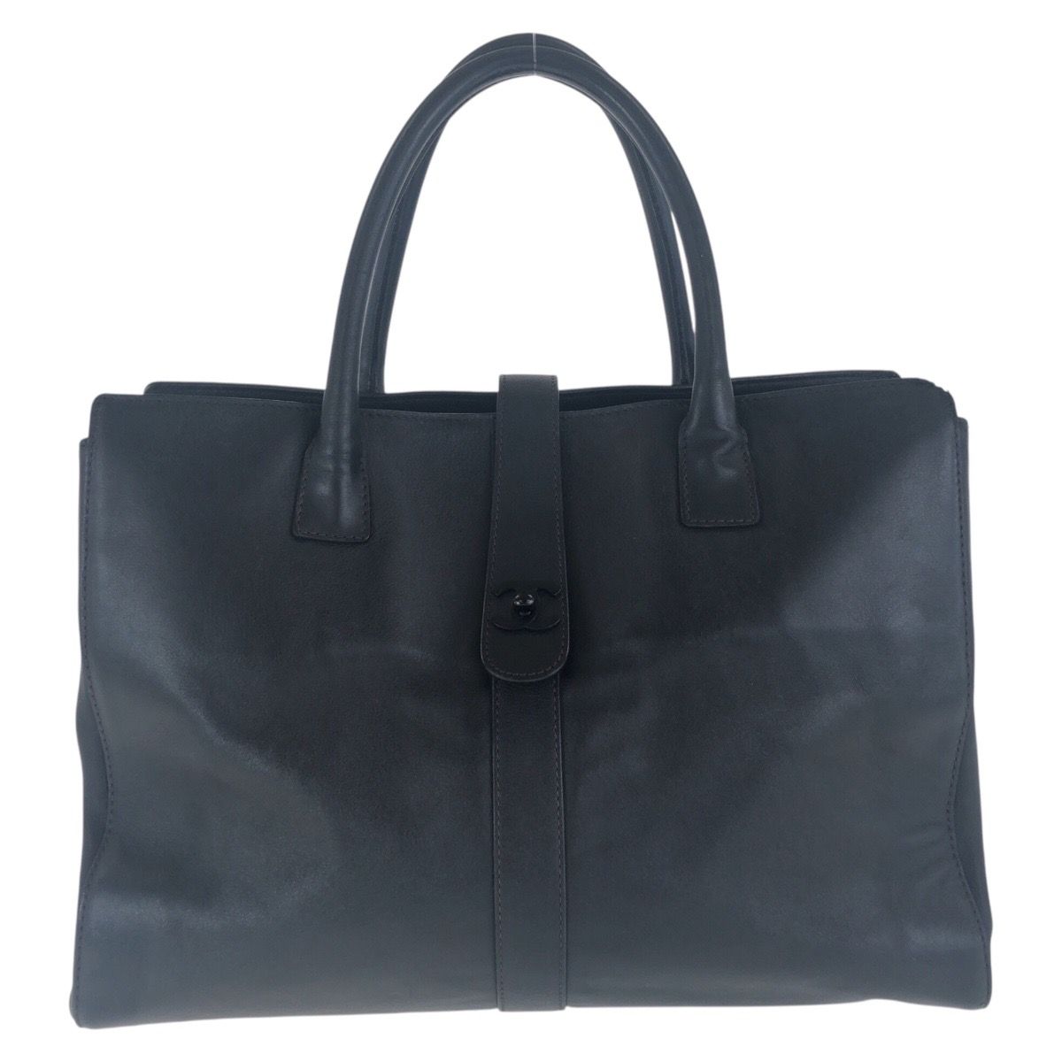 CHANEL シャネル ヴィンテージ ココマーク ターンロック ブラック 黒  