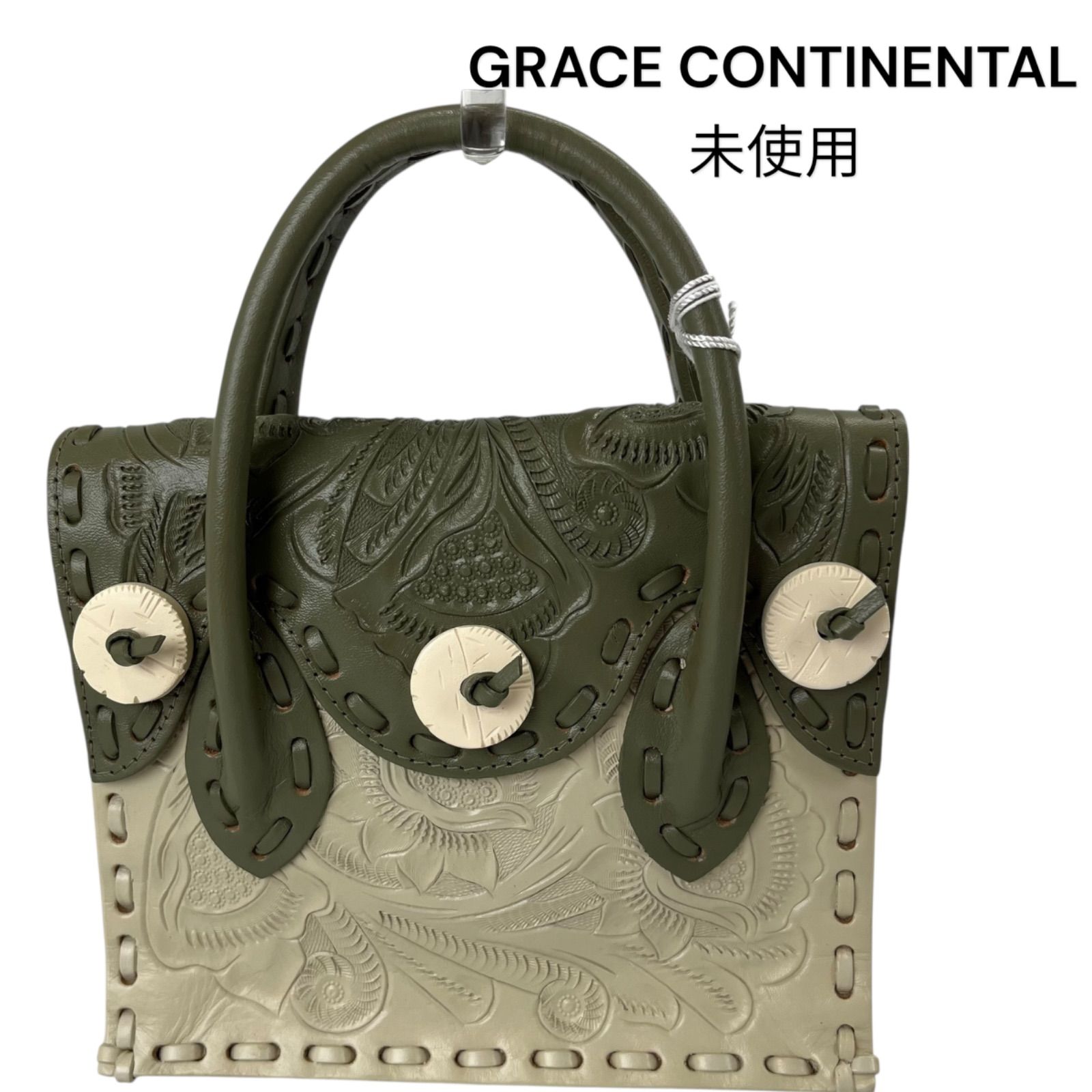 未使用 GRACE CONTINENTAL グレースコンチネンタル ハンドバッグ 