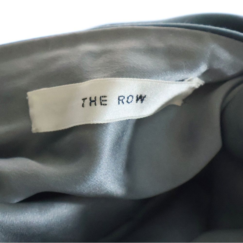 【The Row】 アスコット Ascot シルク バック ★グレーグリーン The Row】 アスコット Ascot シルク バック ☆ブラック♪ (The