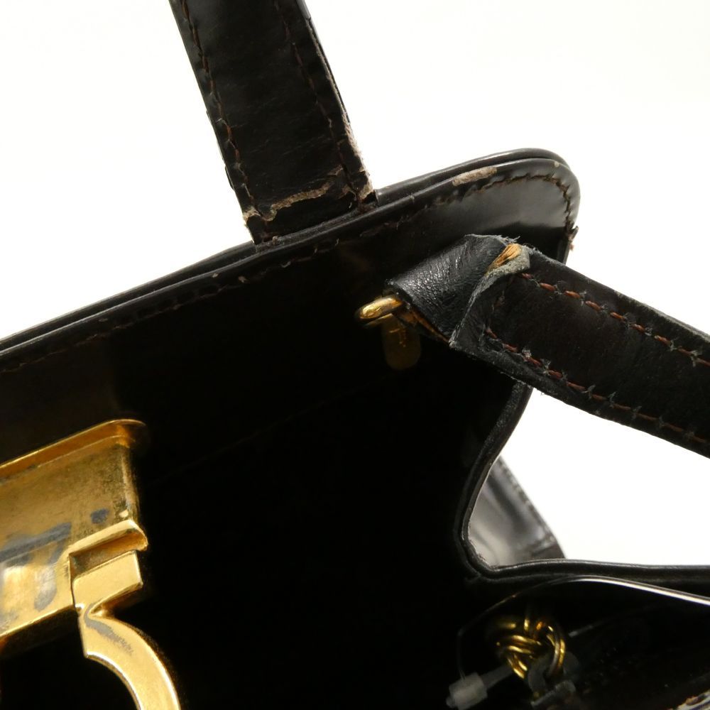 Salvatore Ferragamo フェラガモ　ガンチーニ　ミニショルダー FERRAGAMO - Salvatore Ferragamo フェラガモ ガンチーニ