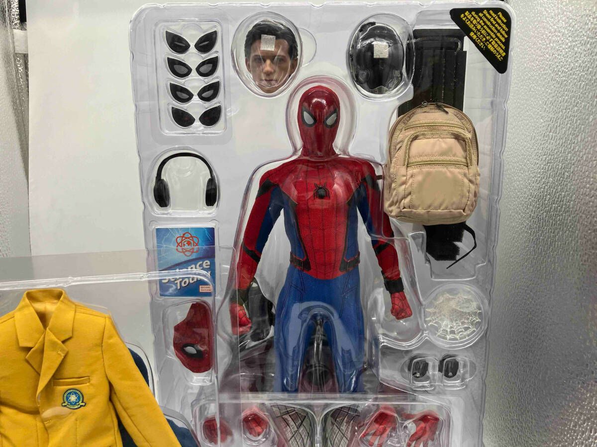 ホットトイズ スパイダーマン ホームカミング ボーナスアクセサリー付き　未開封品 ホットトイズ スパイダｰマン(ボｰナスアクセサリｰ付き) 1/6