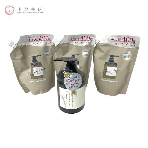 cocone クレイクリームシャンプー ME 380g＋ 詰め替え400g cocone