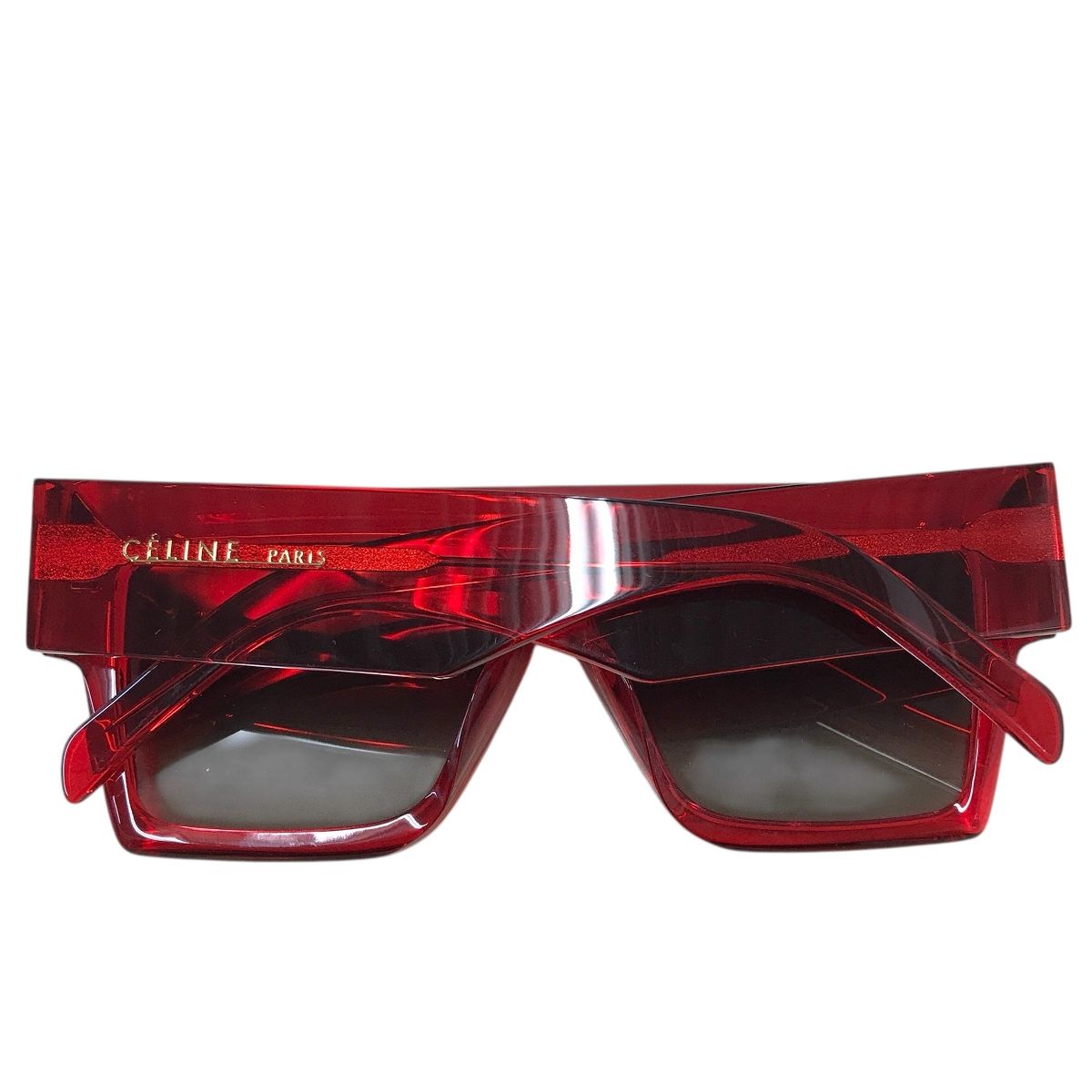 CELINE セリーヌ サングラス 赤 CL40030F 美品 sunglasses
