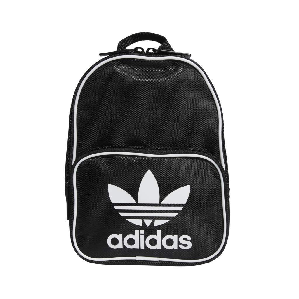 adidas Originals Santiago ミニバックパック， ブラック/ホワイト， One Size， サンティアゴ ミニバックパック [ブラック] [Free Size]