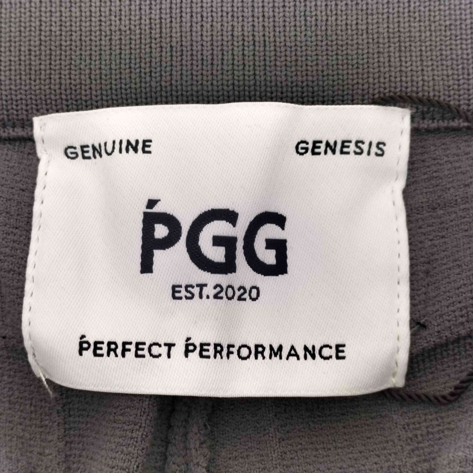 ピージージー PGG ポリエステルヤーンmm チェックイージーパンツ