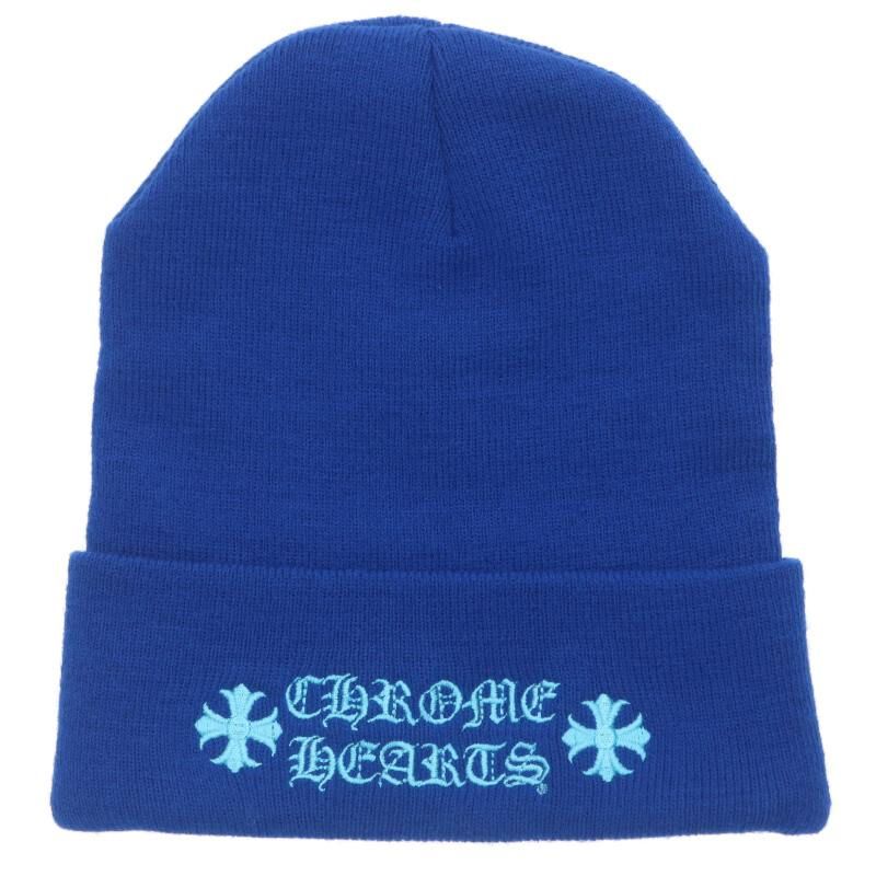 クロムハーツ WOOL WATCH CAP ニットキャップ ビーニー CHROME HEARTS クロムハーツ WOOL WATCH CAP ウールワッチ