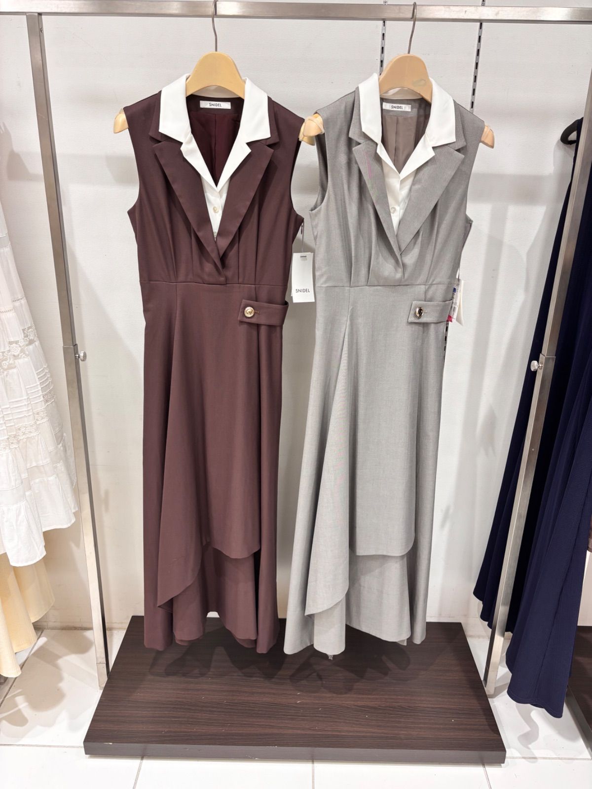 レイヤードカラーワンピース snidel - メルカリ